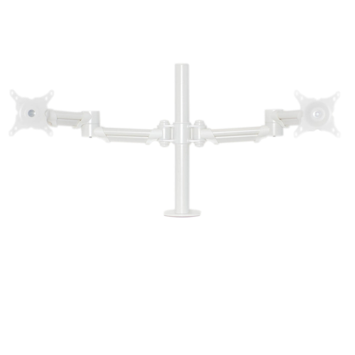 Lavoro white twin monitor arm