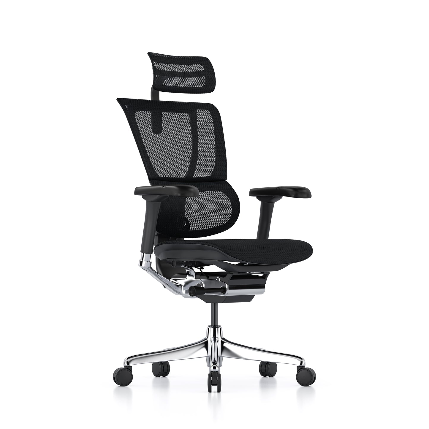 Mirus Elite G2 ergonomic desk chair with adjustable arms and modern mesh design
