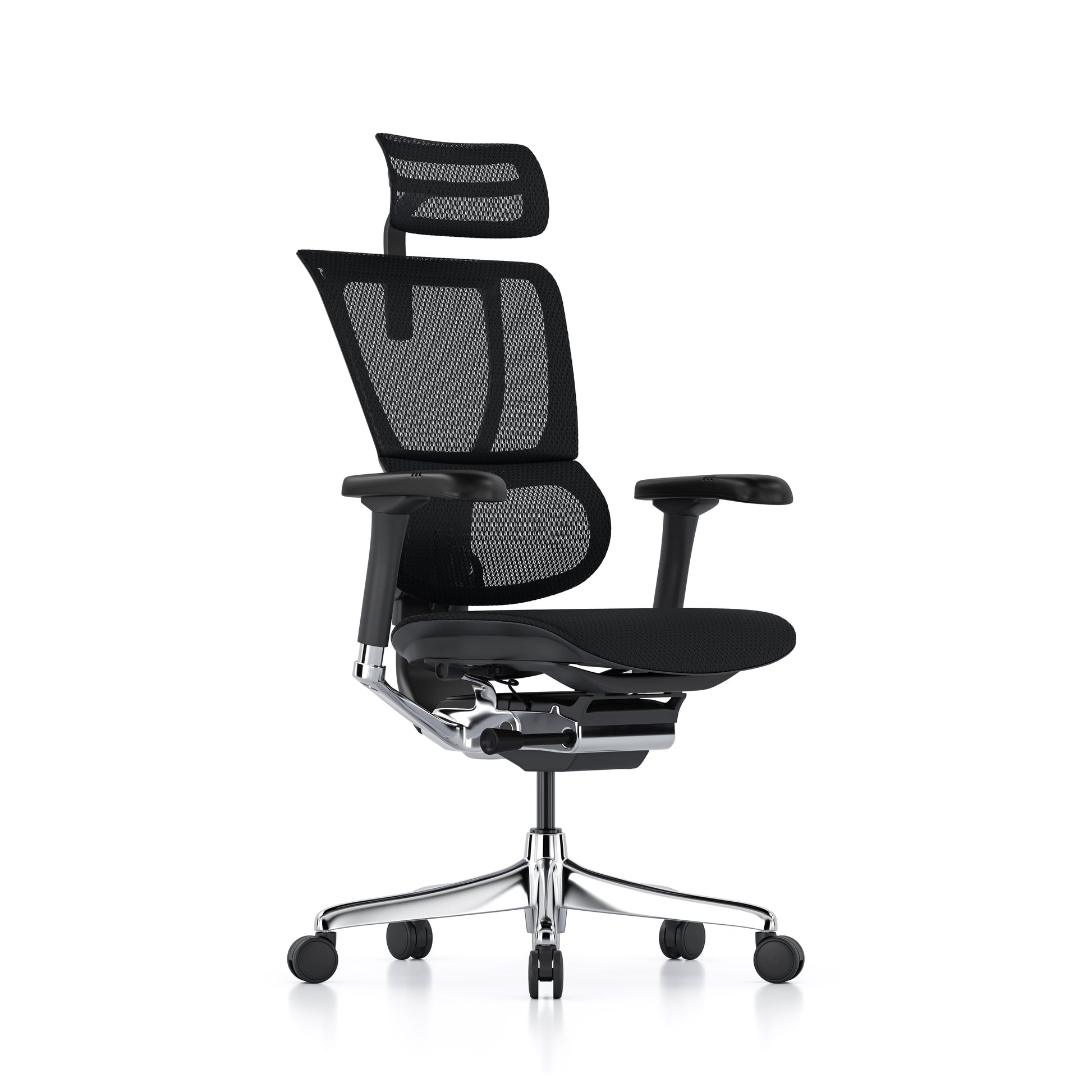 Mirus Elite G2 ergonomic desk chair with adjustable arms and modern mesh design