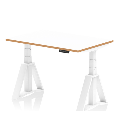 Dynamic Oslo Air electric height adjustable desk 1200mm with Piste foot