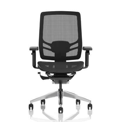 Ergo Click High Back Ergonomic Office Chair with Arms in modern office setting