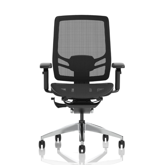 Ergo Click High Back Ergonomic Office Chair with Arms in modern office setting