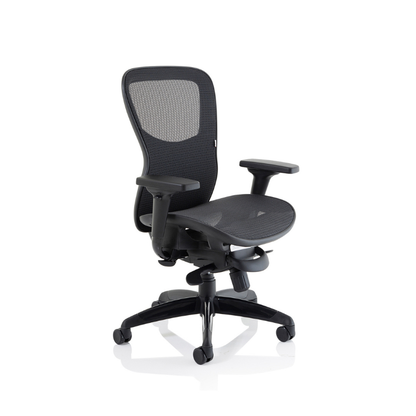 Dynamic Stealth Shadow ergonomic office chair with AirMesh seat and no headrest