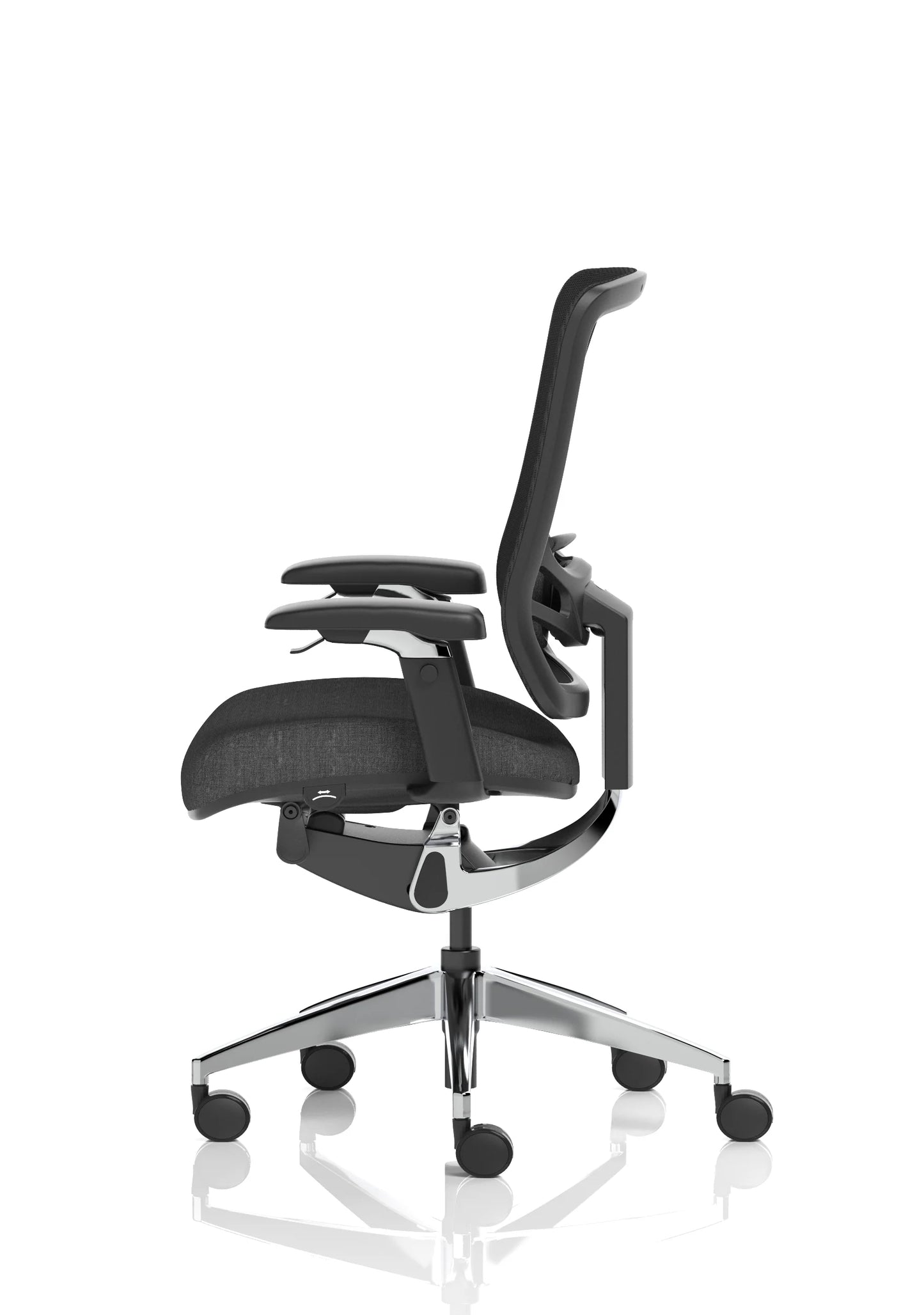 Ergo Click High Back Ergonomic Office Chair with Arms in modern office setting
