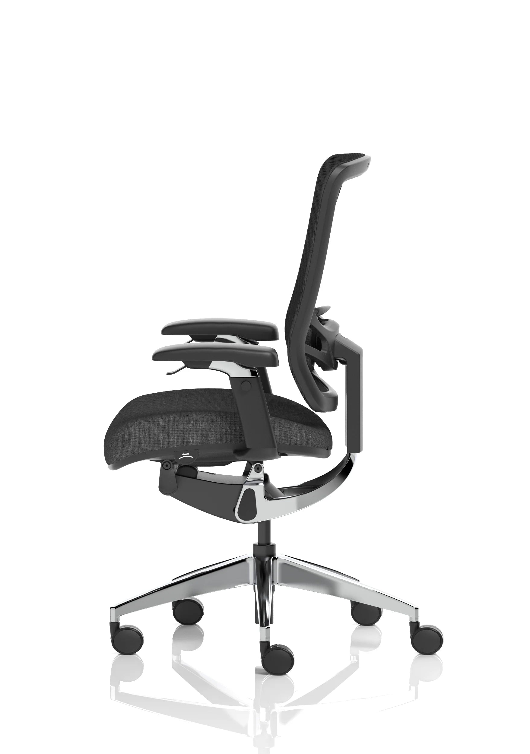Ergo Click High Back Ergonomic Office Chair with Arms in modern office setting
