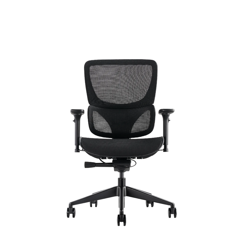 K22 ergonomic office chair with breathable mesh back, padded seat and adjustable arms.