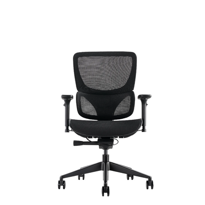 K22 ergonomic office chair with breathable mesh back, padded seat and adjustable arms.