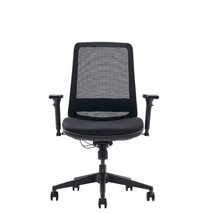 Hood C19 ergonomic office chair with adjustable lumbar support and high-back design.