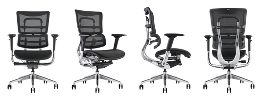 i29 ergonomic office chair with mesh back and adjustable armrests