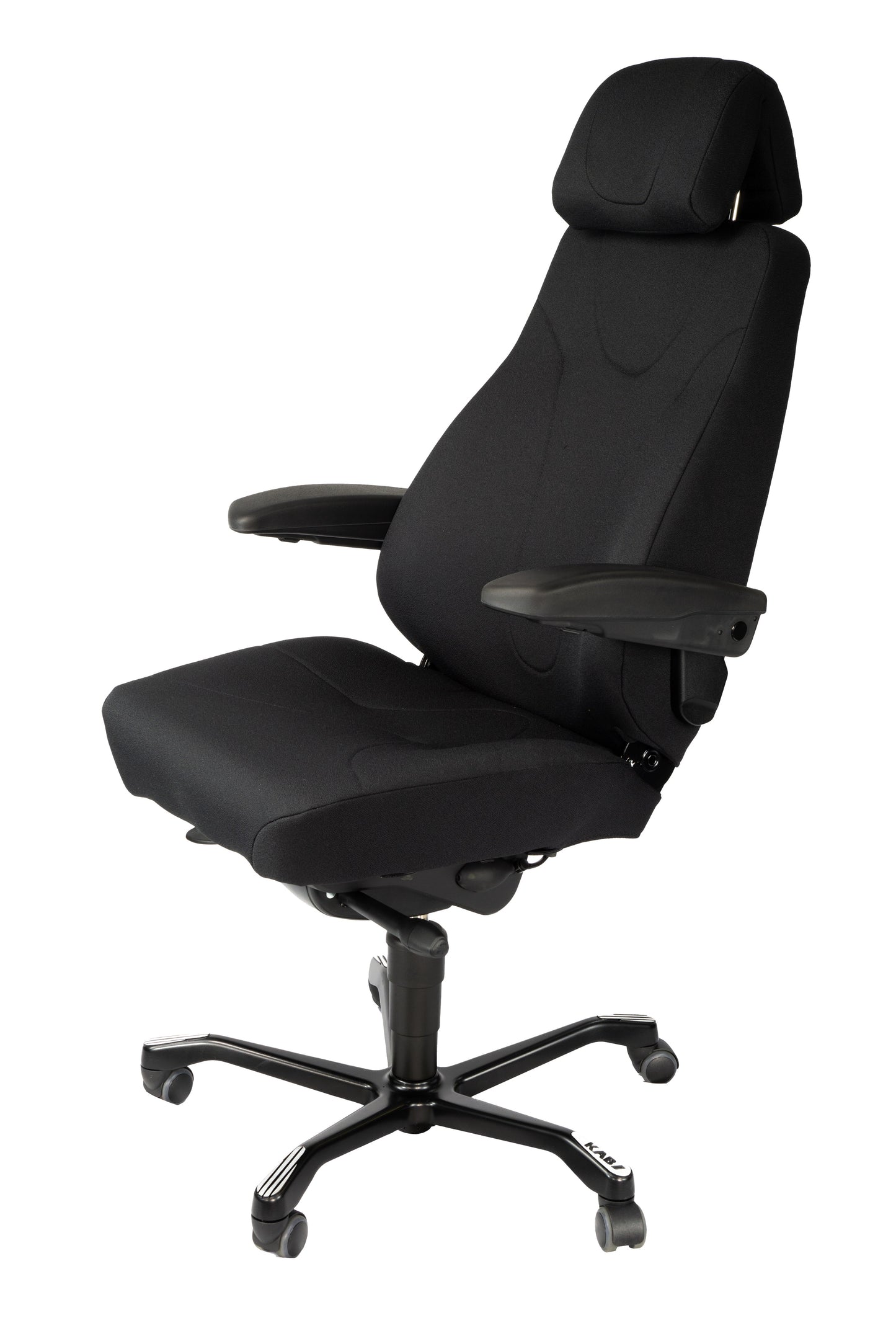KAB Director office chair with Havana Xtreme Camira fabric and ergonomic lumbar support