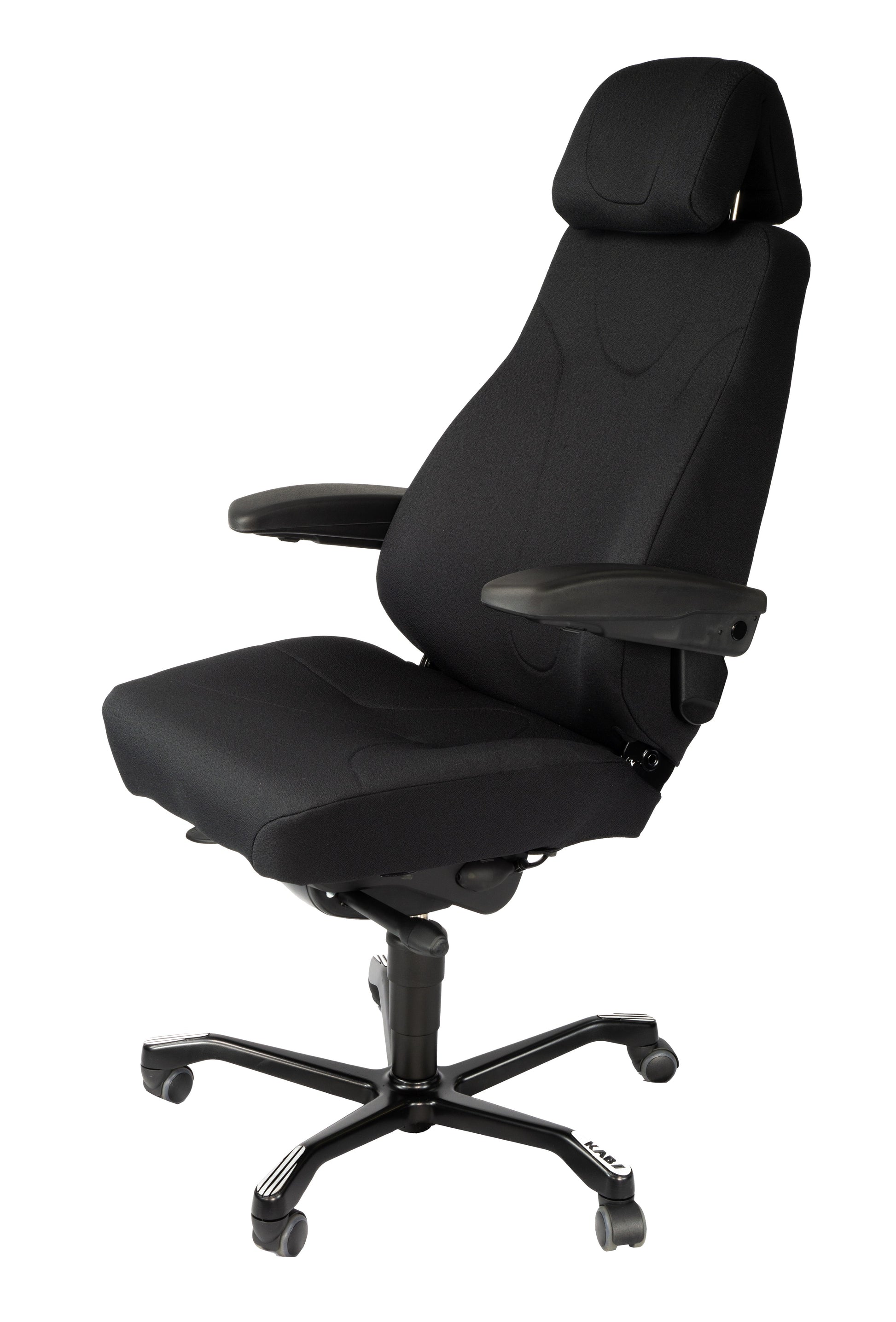 KAB Director office chair with Havana Xtreme Camira fabric and ergonomic lumbar support
