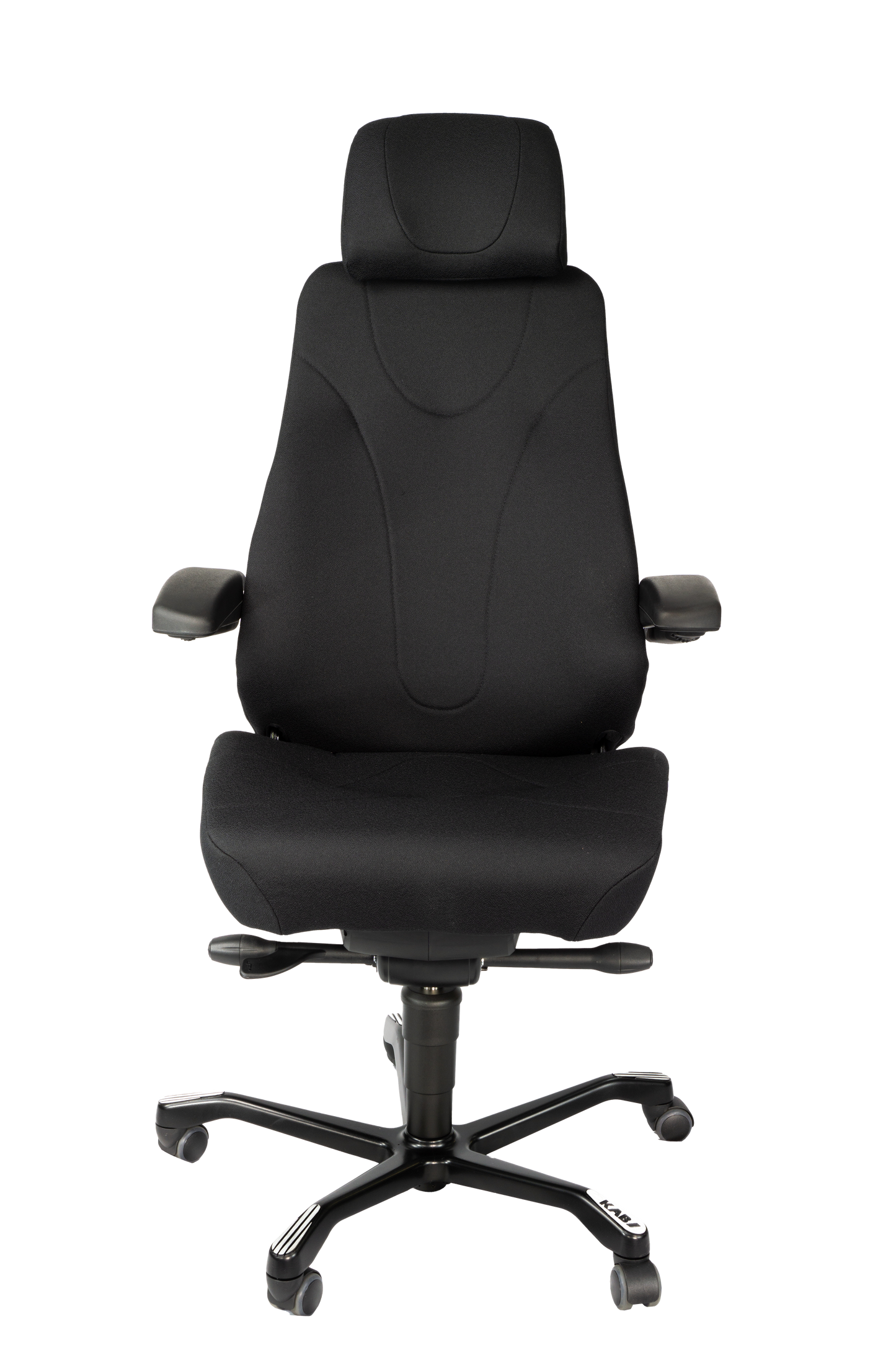 KAB Director ergonomic office chair in Havana Xtreme Camira fabric with high back support