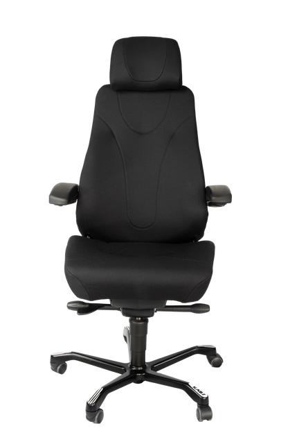 KAB Director ergonomic office chair in Havana Xtreme Camira fabric with high back support