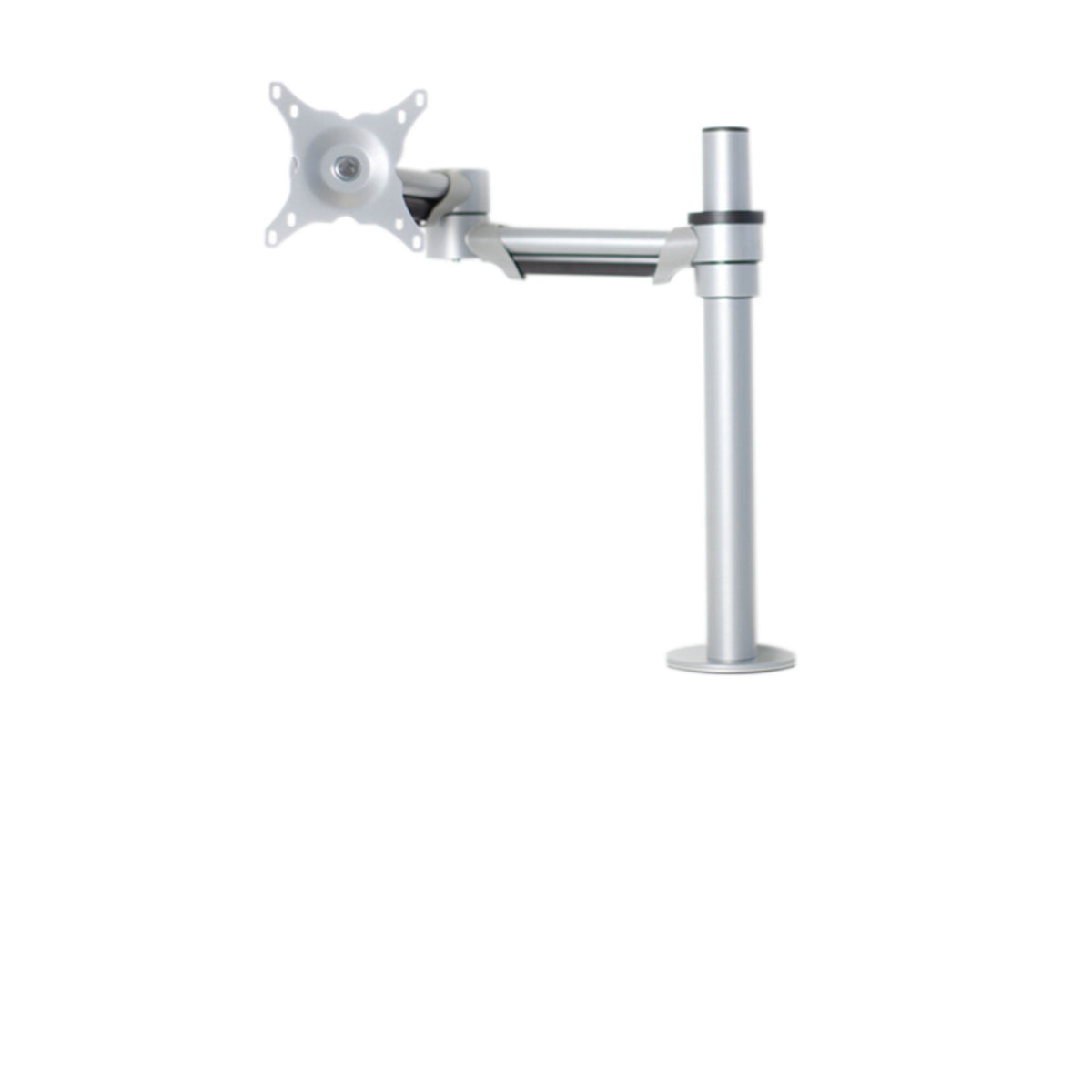 Lavoro silver single monitor arm