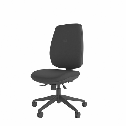 MDK Intro IT250 black 3-lever office chair, right-side view