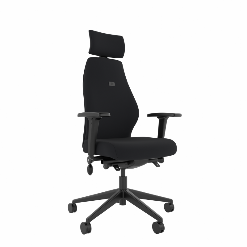 Front-right view of MDK Solo SL152 medium ergonomic office chair