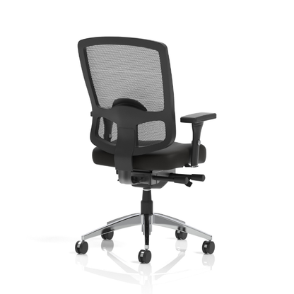 Dynamic Regent high-back mesh chair showing supportive backrest – rear view