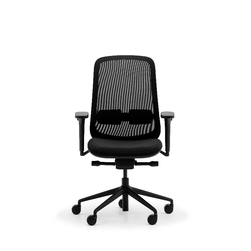 Lavoro Storr Task Chair in black – Storr Front Black