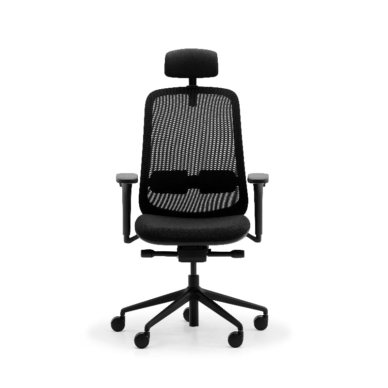 Lavoro Storr Task Chair in black – Storr HR Front Black