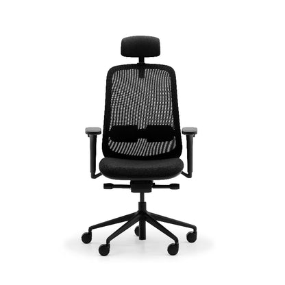 Lavoro Storr Task Chair in black – Storr HR Front Black