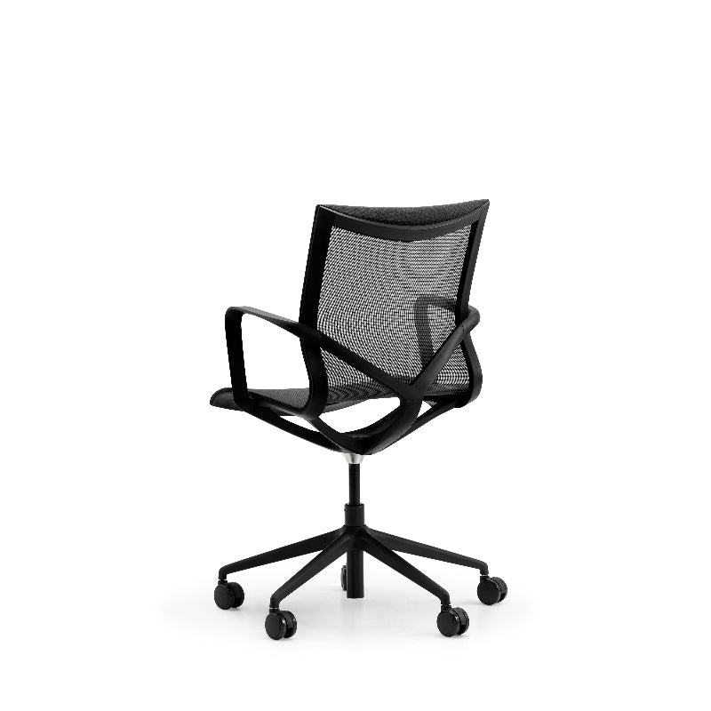 Lavoro Vina Meeting Chair in black – Vina Back 3-4 Black