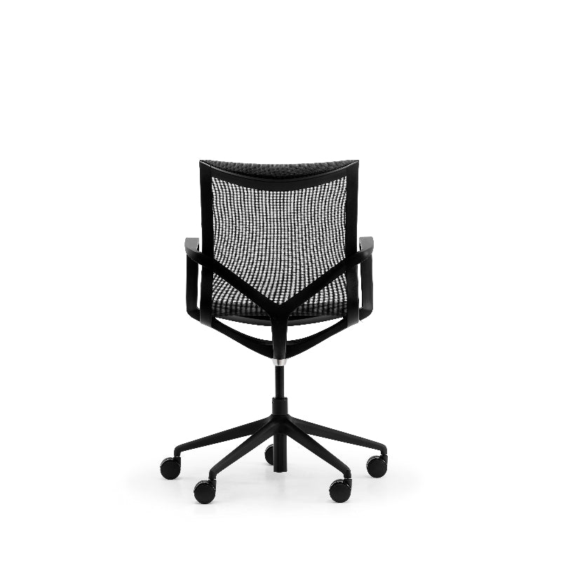 Lavoro Vina Meeting Chair in black – Vina Back Black