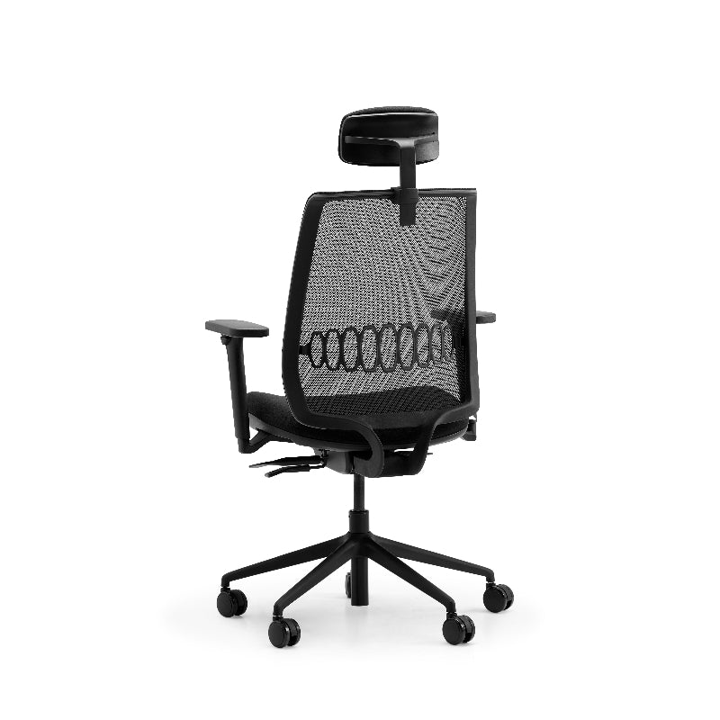 Lavoro Zinn Task Chair in black – Zinn HR Back 3-4 Black