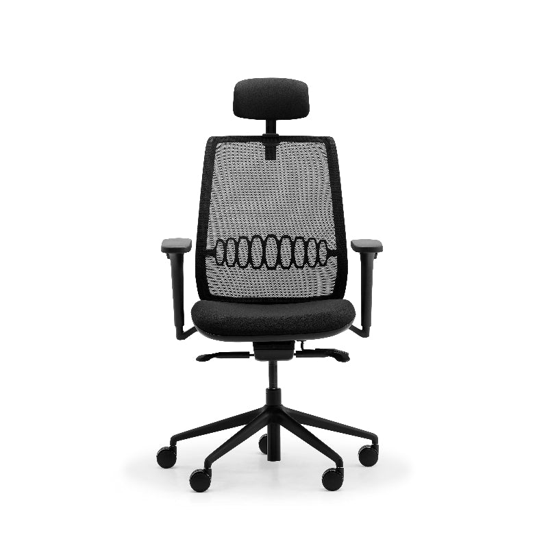 Lavoro Zinn Task Chair in black – Zinn HR Front Black