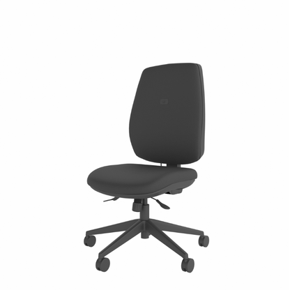 MDK Intro IT250/S black 2-lever office chair, right-side view
