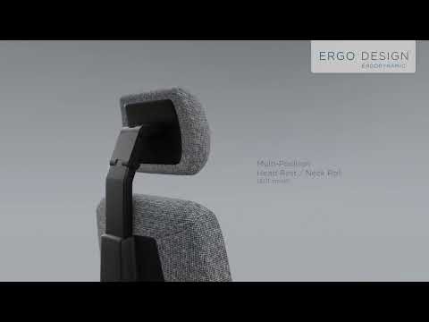 Video demonstrating the features and ergonomic adjustments of the PSI Ergo Dynamic office chair